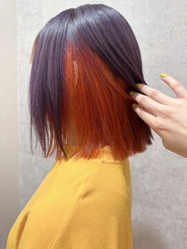 ヘアーワークス ボナ(HAIR WORKS bona.) おしゃれ女子のインナーカラー うる艶ヘア 髪質改善Tr#2