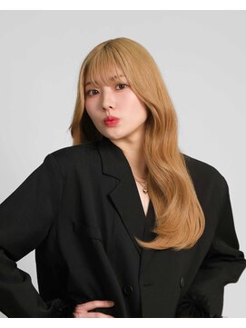 レイ(Lay.) 【代表内堀】韓国アイドル風ブロンドロングレイヤー