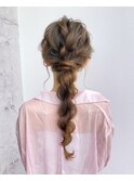 ヘアアレンジ ヘアセット