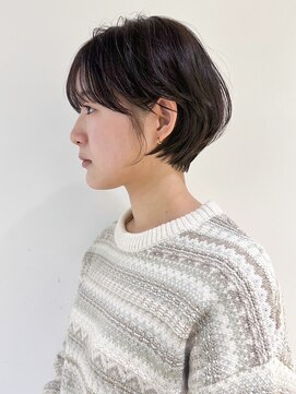 アイティー バイ アルバム 中野店(IT by ALBUM) 透明感カラー秋色オリーブカラー_ba500141