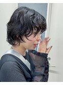 ショートニュアンスパーマ