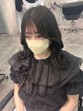 ジーニー 千葉(GENiE) 黒髪/ボブルフ/ネビージュ/小顔/ワンレン/韓国/髪質改善/前髪