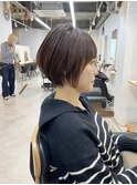☆くびレイヤーボブルフネビージュ小顔ワンレンこなれミディ船橋