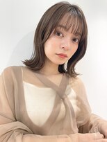 簡単スタイリング/小顔ヘア/大人可愛い/20代30代40代/銀座