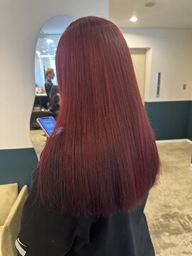 ジャンクス 千葉(junks) チェリーレッド／ブリーチ／juri