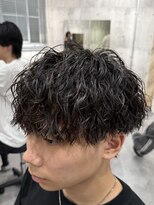 ビカムメンズヘアー 栄店(become men's hair)&nbsp;縦落ちパーマ/ツイストスパイラルパーマ