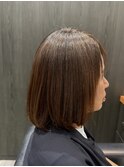 大人女性のためのエレガントボブ