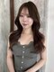 ムージー(moug)の写真/【袋町・本通】顔周りのくびれ/レイヤーカット/暗髪は《moug》骨格に合わせた似合わせで垢抜け韓国ヘアに◇