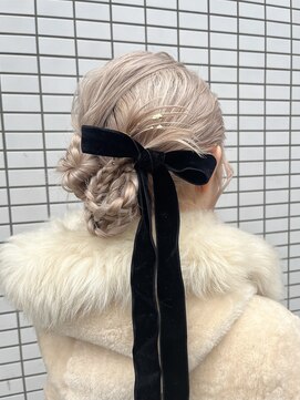 ヴァイス 新宿店(VAICE) ヘアアレンジ カチモリツイン