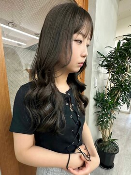 リアン(Lien) レイヤーカット/透明感/グレージュ