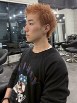 ラベル 渋谷(LAVEL)&nbsp;スパイキーショート/メンズショート/メンズハイトーン/渋谷