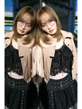 キジ(KIJI) フェイスレイヤー/ミルクティーベージュ/ベージュ/ハイトーン