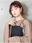 外はねボブ/ナチュラルブラウン