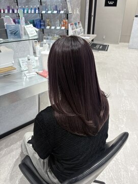 ルクス(Luxs) ラベンダーカラー/ラベンダーブラウン/レイヤーカット