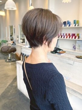 丸みショートボブ【生駒市】