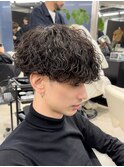 熊本波巻きスパイラル 波巻きパーマ マッシュ MEN'S HAIR