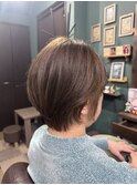 丸みショート