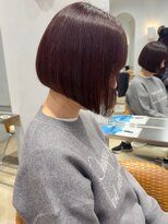 ティエラ 原宿 表参道(Tierra)&nbsp;〈Tierra毛利仁美〉暖色系カラーで艶ボブ