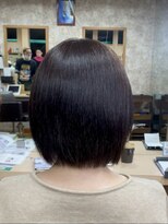 イエローコーン 金沢文庫店(YELLOW CORN)&nbsp;☆髪質改善☆縮毛矯正で叶えるサラツヤボブ