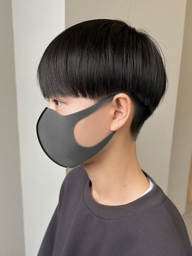 エルマーク 京都駅前(L-MARK) マッシュヘア/黒髪/メンズカット/men's/メンズ/眉毛