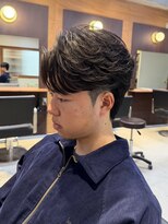 アトラクト バイ ラック 津田沼(Attract by LUCK) フェザーパーマ/津田沼/メンズパーマ/メンズ/メンズカット