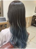 グラデーションブルー