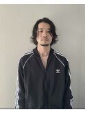刈り上げセンターパート/波巻きツイストスパイラル/横浜