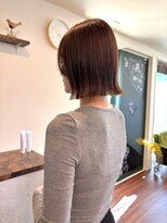 ヒャッカ(hyakka)&nbsp;限定色カプチーノブラウン×ボブ