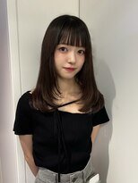 アクシス ナゴヤ(AXIS NAGOYA) 【なつミ】ミルクティーブロンド/ダークブルー/デジタルパーマ/