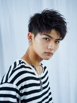 アロ 渋谷(Alo) ニュアンスパーマ/センターパート/波巻きツイストスパイラル渋谷