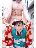 十三詣り/成人式/着物ヘア/七五三/七五三ヘア/振袖/振袖ヘア　３