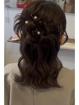 サロンドケイ(Salon de K) カチモリハーフアップ