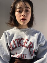 アスター(astar)&nbsp;【Astar】フラットボブ デジパ シースルーバング