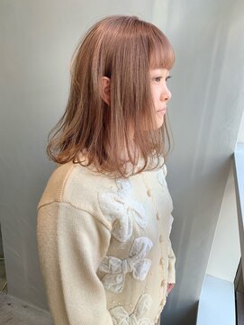 サングース(Sungoose) <sungooseTOKYO>毛先パーマアッシュブラウンネオウルフ