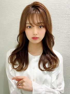 アフロート エル 錦糸町(AFLOAT L) 大人可愛い/小顔/マロンベージュ/韓国/かきあげロング