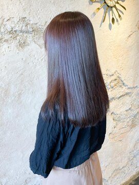 フロール 上大岡(Flor) 【Flor上大岡】*ナチュラルストレート+マロンブラウン*