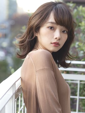 エミュ 表参道 青山(emu) 【emu井上信洋】メルティカラーとゆるパーマくびれヘア/20代30代