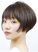 【RATIO 国分寺 渡邊陽平】自然な丸みのショートボブ2