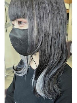 サロン クラッチ クリエイティブ コンセプト(salon CLUTCH creative concept) ブルーグレーブラック〔インナーホワイト〕