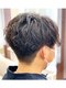 ヘアーメイクアオ(Hair make AO)の写真/【メンズ/カット+パーマ¥10395】メンズ支持率◎朝のセットが簡単に◇一人一人の骨格に合わせたスタイルに◆