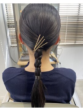 ベルバイリトル(belle by little) ヘアセット