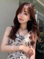 ソウ(SOU)&nbsp;テラコッタ×前髪2wayバングワンホン韓国ヘア