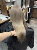 #ショコラアッシュ#ヘルシースタイル#ふんわりカール