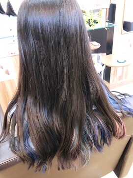 ヴァンクラウドフロムコウベ 恵庭店(VENT CLOUD from KOBE) 20代30代40代大人可愛いインナーユニコーンカラー