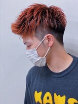 スウェル 船橋店(Swell)&nbsp;ハイライト/マッシュパーマ/束感/波巻き/メンズ