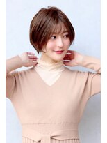 ネックス 表参道本店(nex)&nbsp;ショート/ショートボブ/ひし形/シースルーバンク