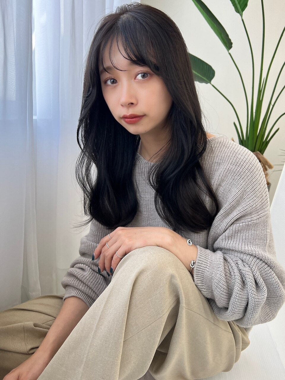 【★平日限定★】【上質】ニュアンスカラー+カット+８種超音波oggiottoTR