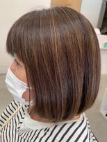 オンカラー(ON.COLOR)&nbsp;大人ハイライトベージュショート40代50代