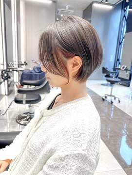 ハルキミナト ジャパン ヨコハマ(HARUKI MINATO japan YOKOHAMA) 大人可愛い丸みショート20代30代40代50代