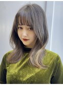 韓国くびれヘア／ワンホンヘア/インナーカラー